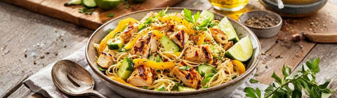 Asian Chicken Pasta Salad