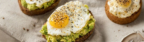 Avocado Toast with Everything Bagel Seasoning