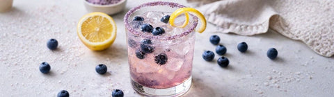 Blueberry Honey Lemon Sparkler