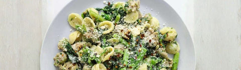 Broccoli Rabe with Pasta & Sausage