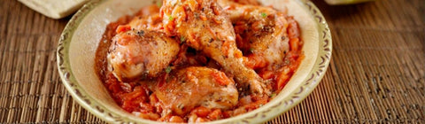 Chicken Cacciatore Slow-Cooked