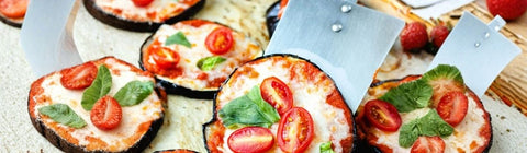 Eggplant Pizzas