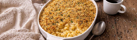 Everything Bagel Mac n Cheese