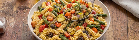Fusilli with Roasted Vegetables