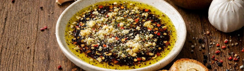 Garlic Avocado Oil Bread Dip