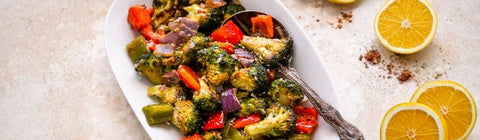 Garlic Avocado Oil Roasted Vegetables