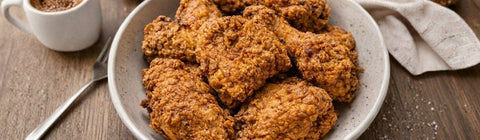 Homemade Peppered Fried Chicken
