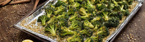 Lemony Dill Roasted Broccoli