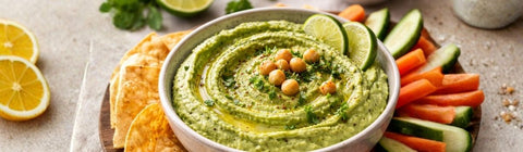 Lime Avocado Hummus