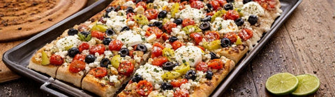 Mediterranean Herb Pizza