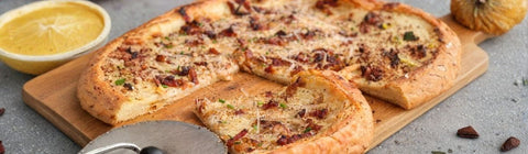 Onion and Bacon Tart