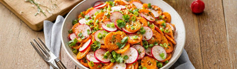 Radish & Carrot Spring Salad