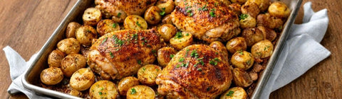 Roasted Garlic Chicken & Potatoes