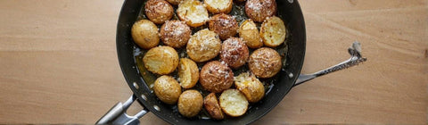 Roasted Potatoes Parmesan Garlic Oil