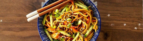 Sesame Garlic Noodle Bowl