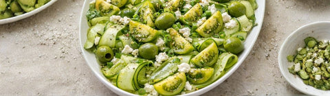 Shaved Cucumber Salad