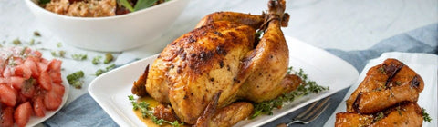 Simply Juicy Roasted Chicken
