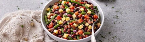 Three Bean Salad With Gouda