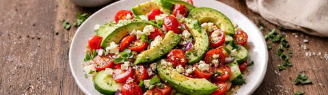 Tomato Avocado & Feta Salad