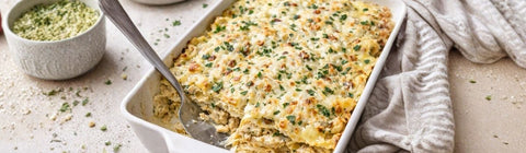 White Chicken & Artichoke Lasagna